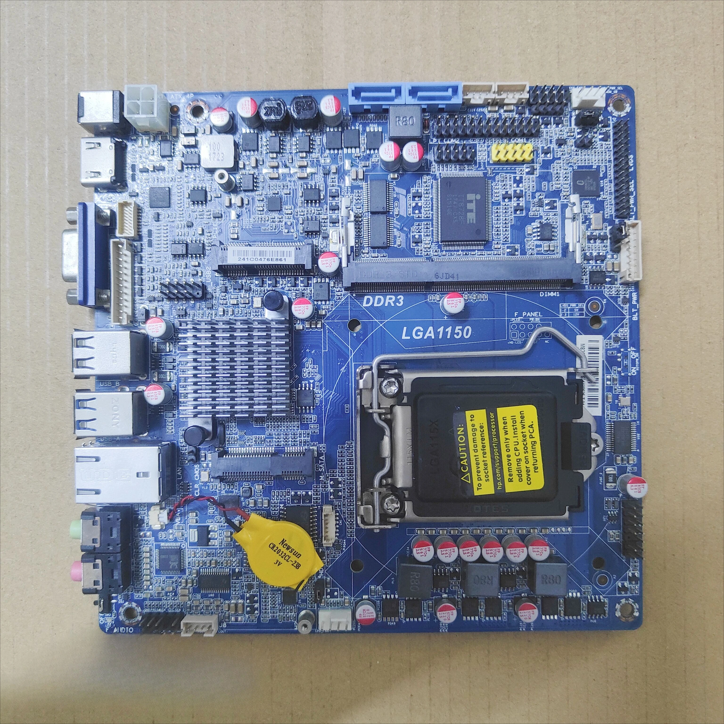 

For ITX OEM DN-D81SL 1150-pin H81 Integrated Machine Industrial Control Mini Main Board LVDS/12v