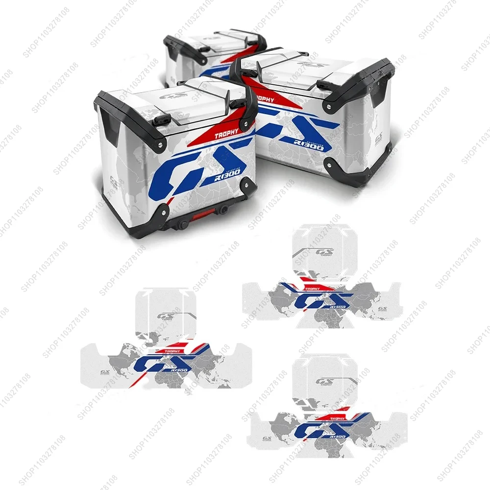 R1300gs Motorcycle Vario Case Sticker For R1300GS R1300 GS ADV 2024 2025 2023 Side Boxes SuitCases Luggage Protector Decal kit