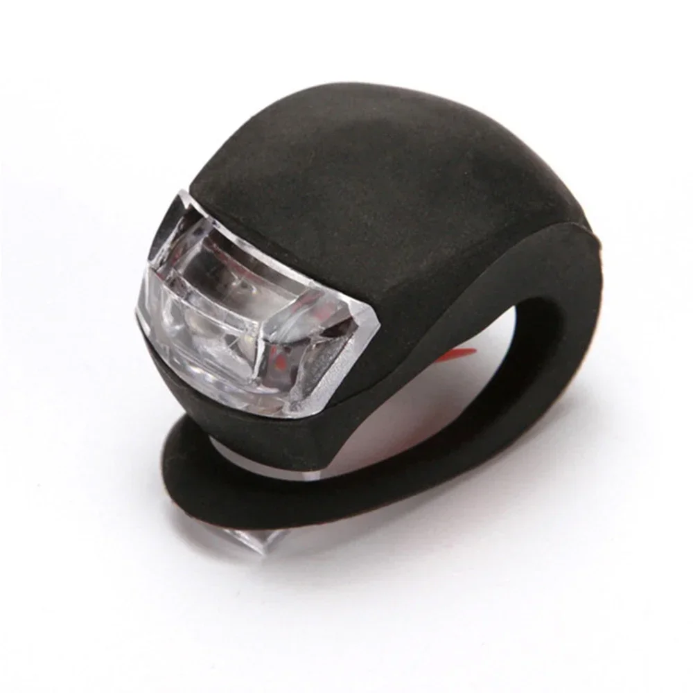 LED Silicone Bicycle Front Rear Light Set 3 Modes Waterproof MTB Mountain Road Bike Cycling Headlight Tail Warning Lamp