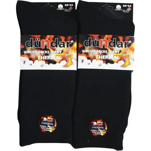 Dündar Male Thermal Towel Socks 2'li