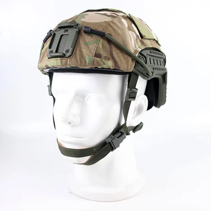 Tactical LShZ1+Helmet Set Outdoor Air Soft TOR Tactical Helmet Hood Hunting SSO Tarkov All Terrain/Green Ruins MOX