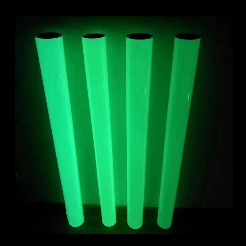 Road Reflector Noctilucent Storage Luminescent PVC/PET Night Glowing Self-adhesive Film