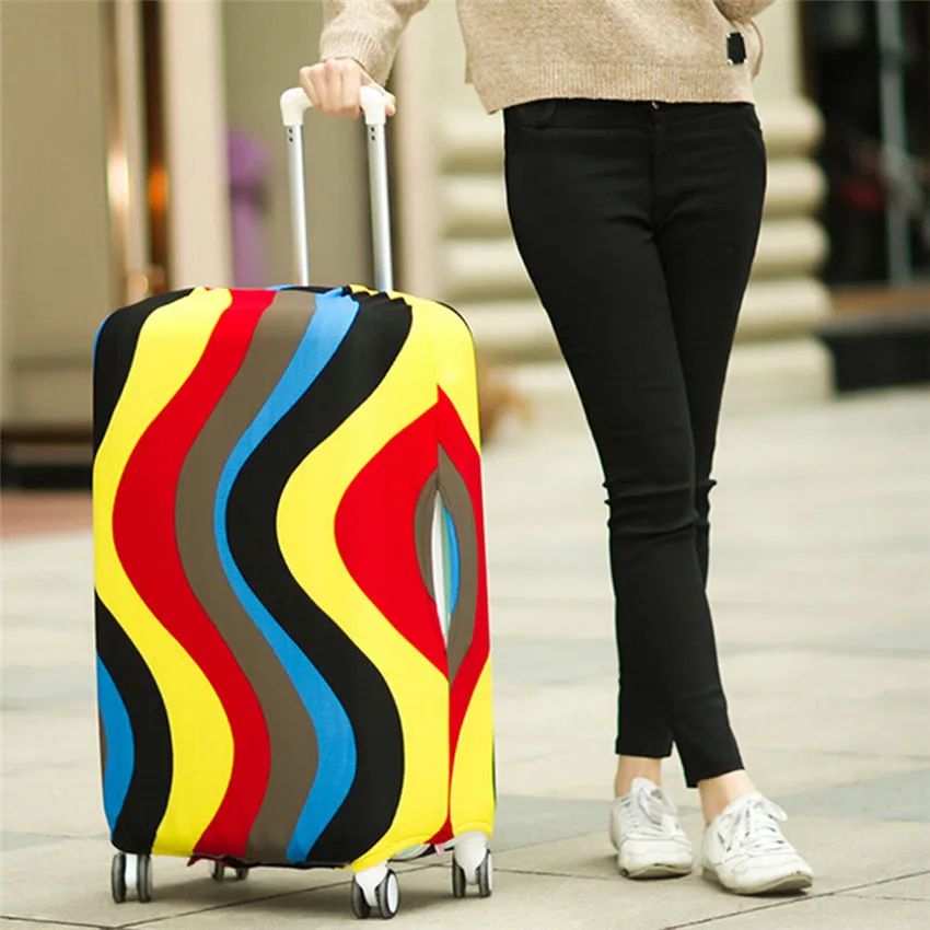 Juste de protection pour bagages de voyage, valise Trolley, housse anti-poussière, accessoires de voyage, housse uniquement