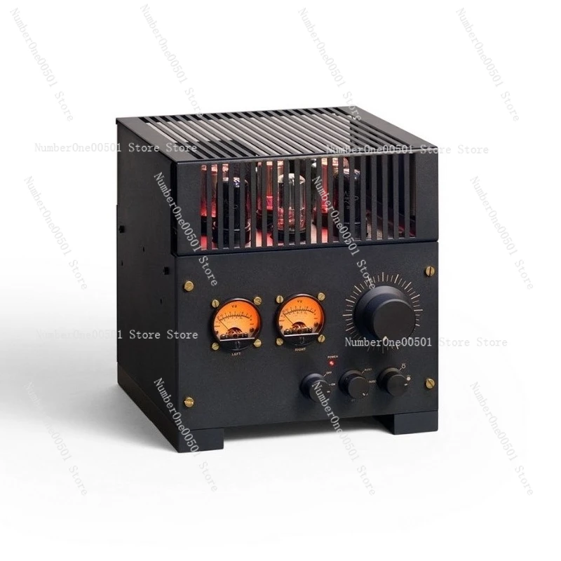 A1 Home Desktop Tube Amplifier 100W Tube Preamp Transistor Power HiFi Bluetooth High Fidelity Audio Amplifier