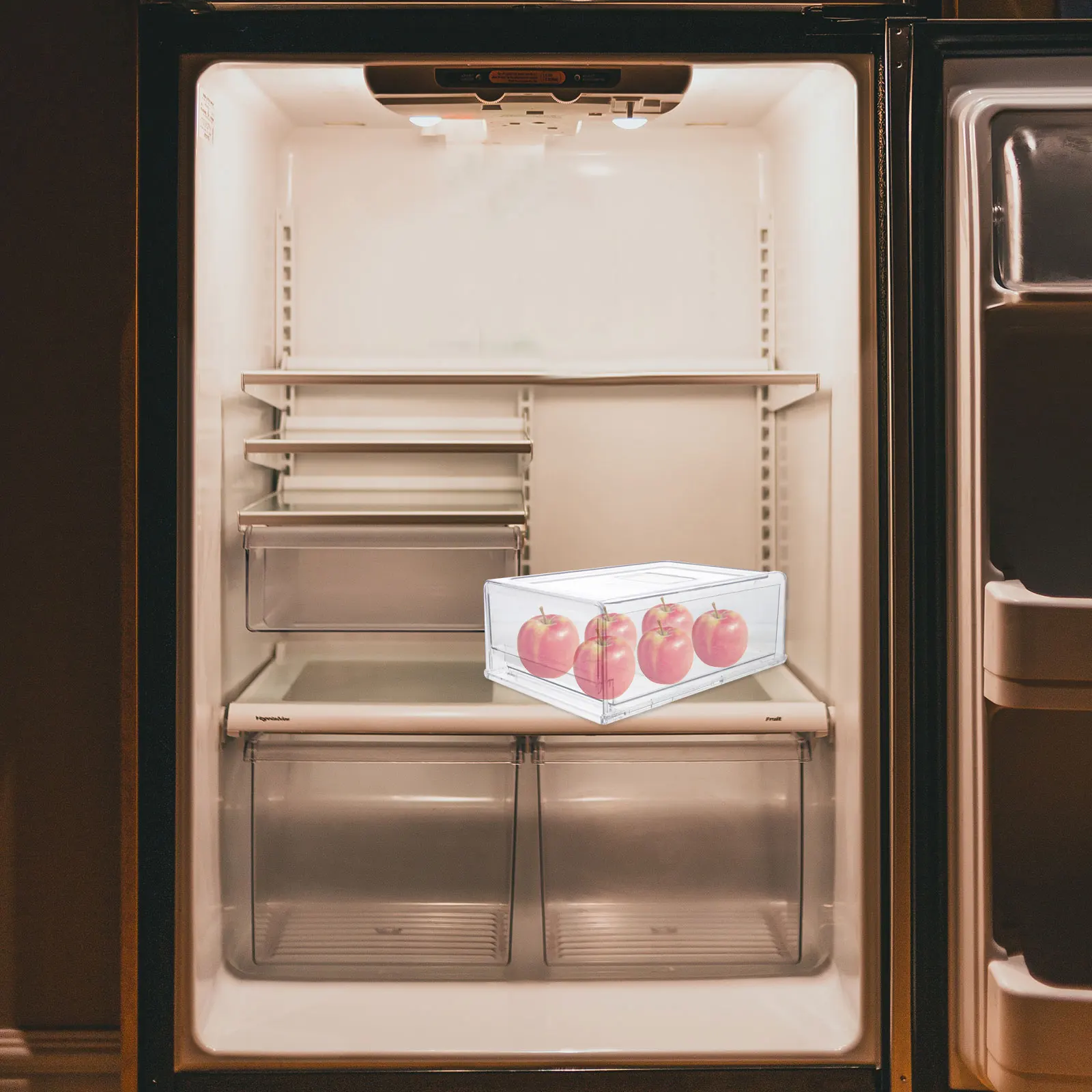

Plastic Storage Fridge Refrigerator Case Drawer Containers Refrigerator Storage Box Vegetable Fruit ganizer Kitchen Accessories