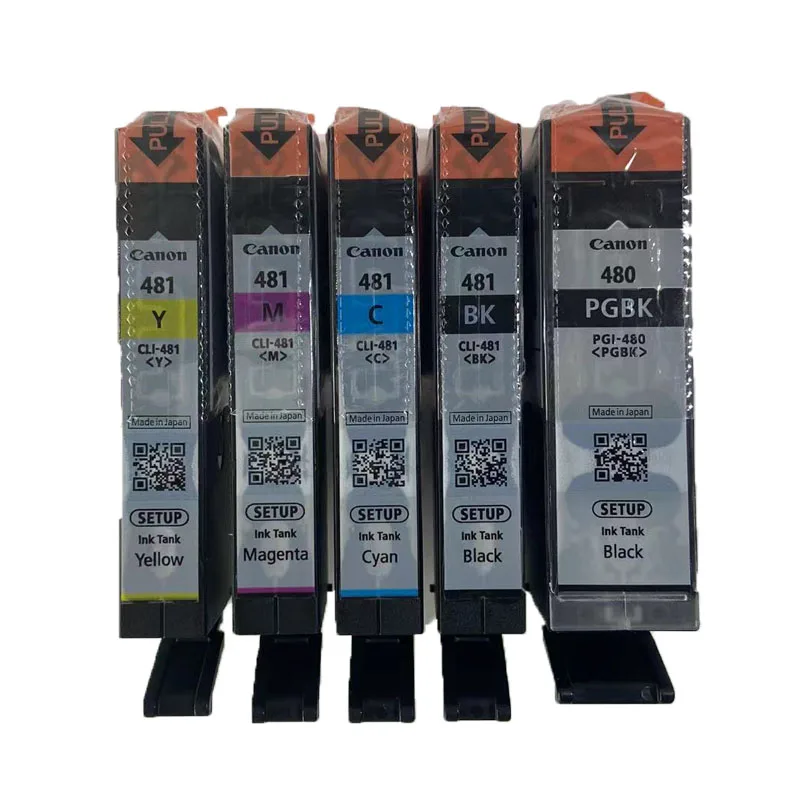 PGI-480 CLI-481 CEYE Original Canon TS6140 TS6240 TS6340 TR7540 TR8540 TS704 TS9540 TS9541C  Genuine Ink Cartridge 5PCS