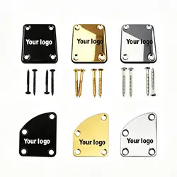 Electric Guitar Neck Plate Logo Custom Shop