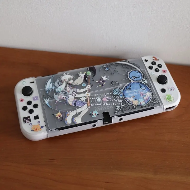 Original Design Switch 2 Protective Shell Universe Cyberpunk Girl Custom Oled Ns Protective Shell Anime Game Peripheral