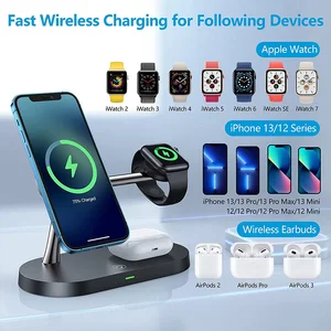 3 -in -1 drahtloser Ladegerät Support für iPhone 12 13 14 15 16 Schnellladestation für Apple Watch 10 9 8 7 6 5 4 AirPods 2 3 Pro 10 Hauptverkäufe Mobiles Frachtzentrum - №4