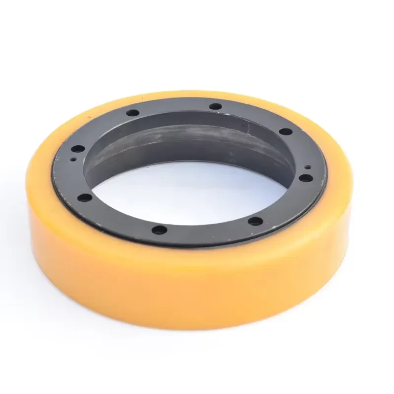 Offering 8 Holes 252x67mm 1.5 Ton Pu Caster Wheels for Liftstar CBD15 Electric Pallet Truck E202