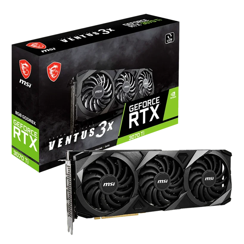 Hot Sale  RTX 3070 Ti VENTUS 3X 8G OC  8G GPU Gaming Graphics Card 3070ti