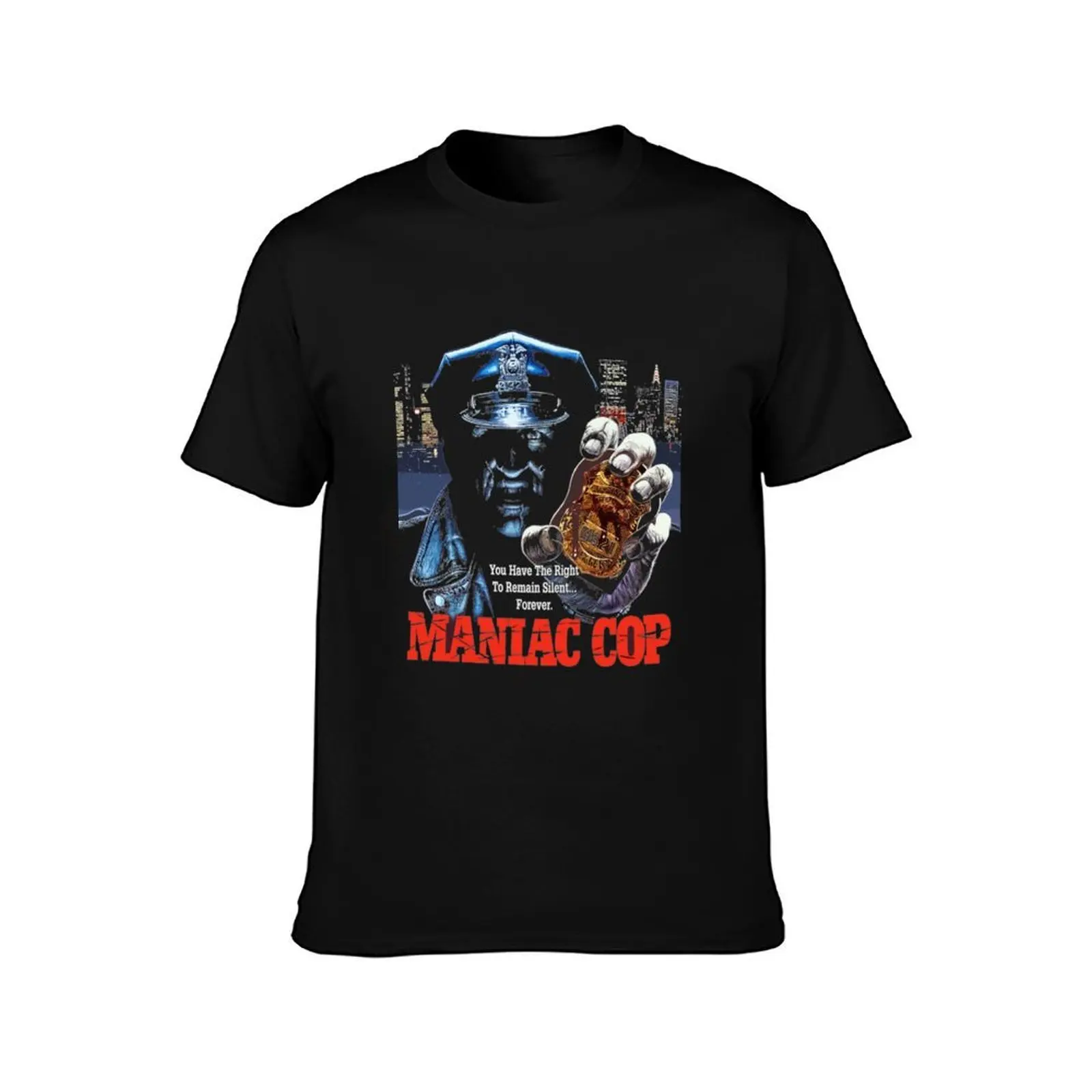 Maniac Cop T-Shirt Summer Sports Quick Dry T-Shirt