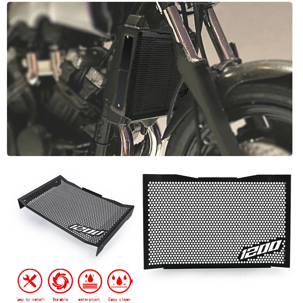 

FOR YAMAHA V-MAX V MAX Vmax1200 V-MAX1200 VMAX 1200 1985-2006 2007 Motorcycle Accessories Radiator Guard Protector Grille Covers