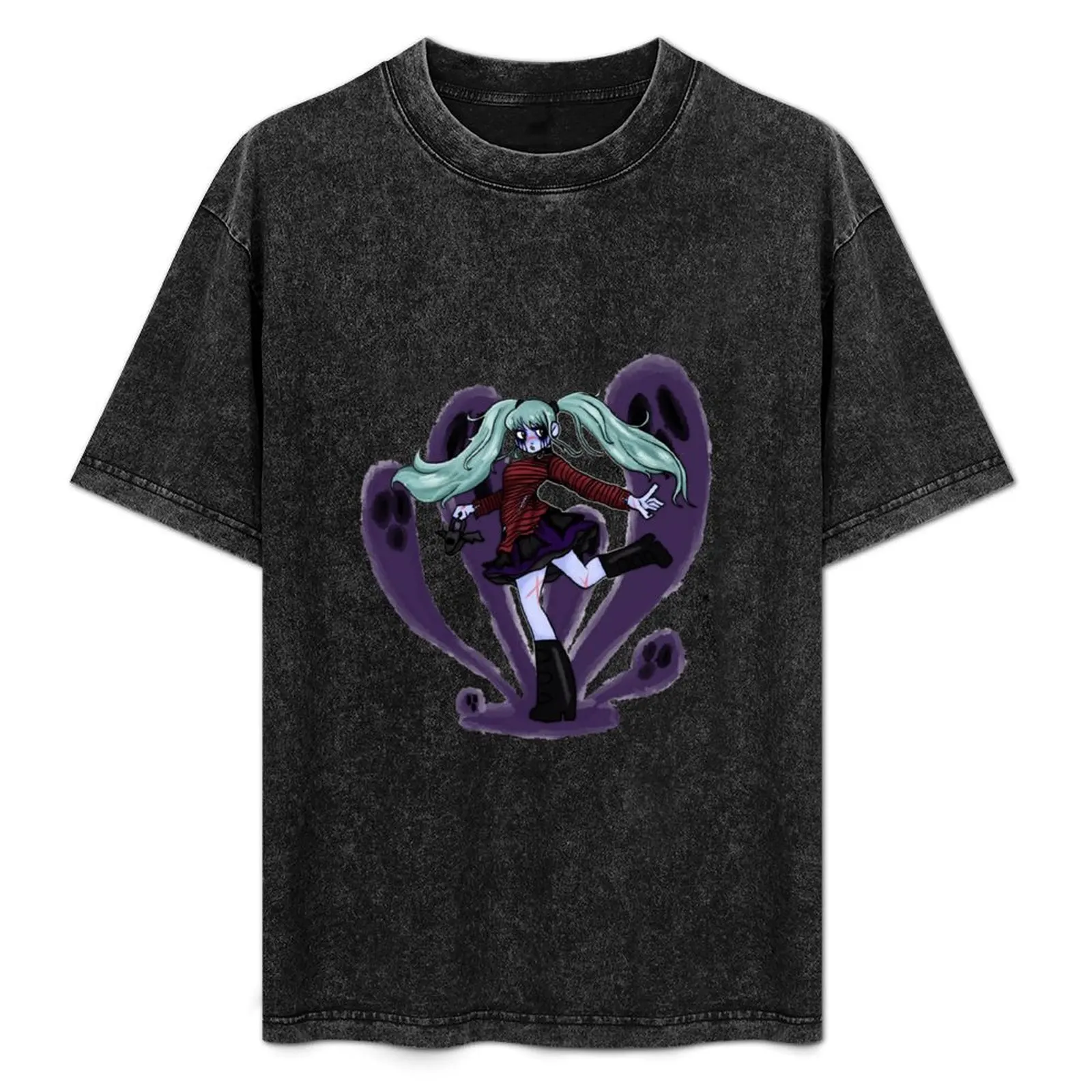 

goth ghoul T-Shirt Summer Casual Loose T-Shirt