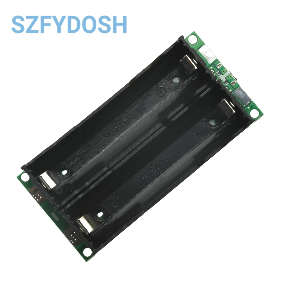 Type-C 15W 3A 18650 Lithium Battery Charger Module DC-DC Step Up Booster Fast Charge UPS Power Supply / Converter 5V 9V 12V