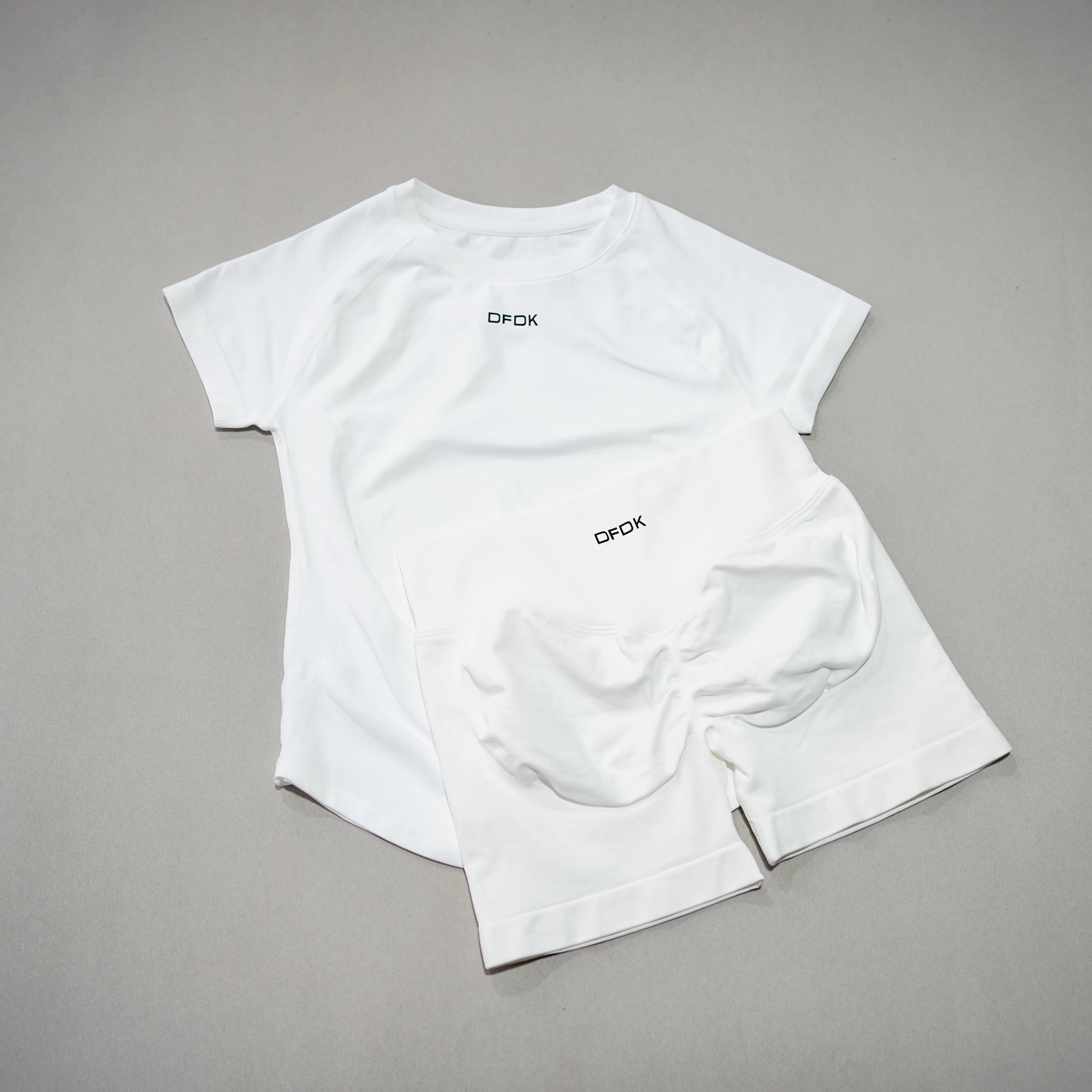 DFDK Women's Round Neck Short  - Crossfit Yoga ulasan dan harga