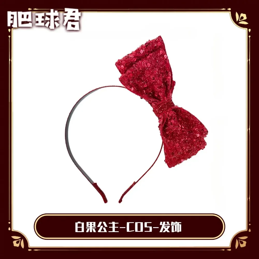 Anime Princess Crown Headband Cosplay Prop Decorative Hair Accessory for Performance Carnival