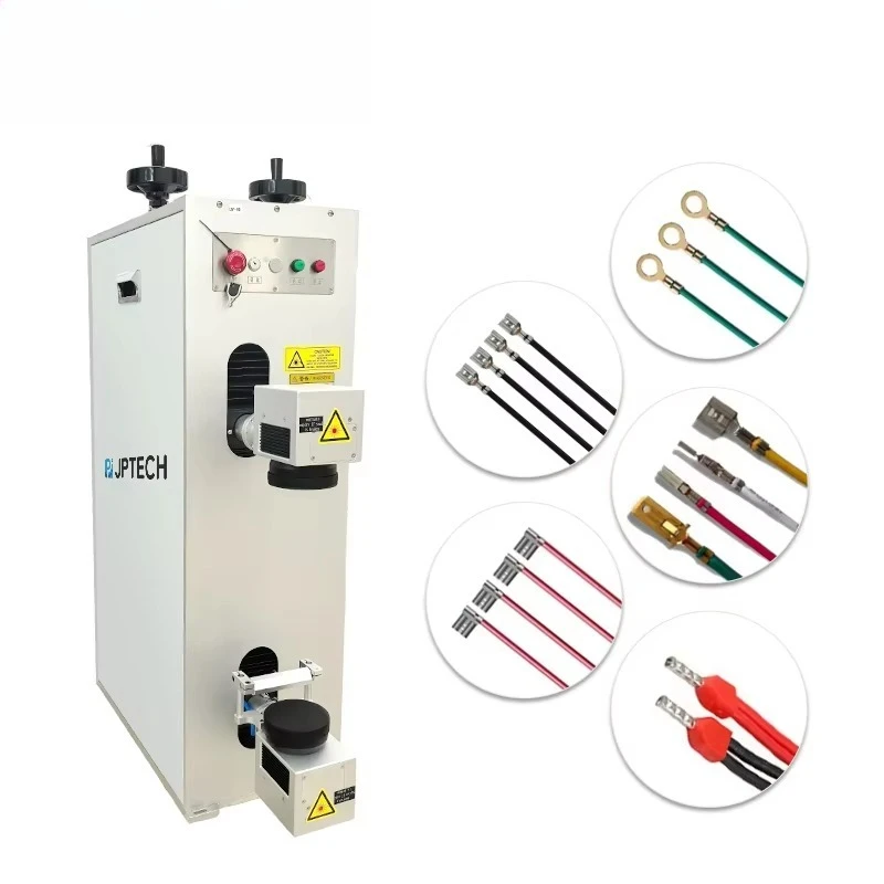 8 Wires Double Head Wire Cutting Stripping Crimping Tinning Machine Fully Automatic Terminal Crimping Machine