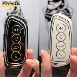 Tpu Car Key Case Cover for Great Wall Haval H6 2024 H9 2024 H2 M6 Cool Dog Plus Owl Dragon MAX F7 F7X F7H H8 H3 Car Accessories