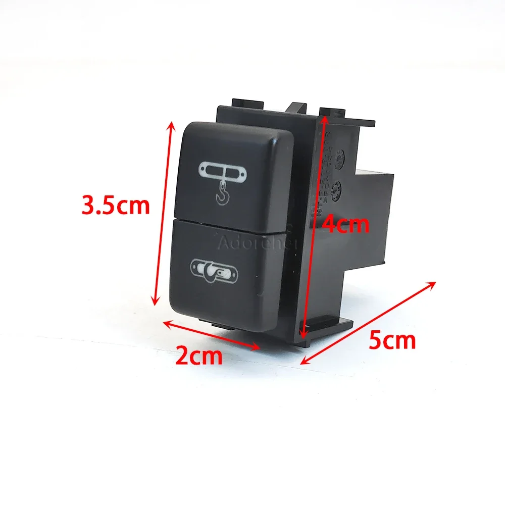Power Supply Car Dual Key Switch Dual Winch Switch Push Button for Nissan Patrol Y61 Y62 Titan Xterra X-TRAIL Qhashqai 08-15