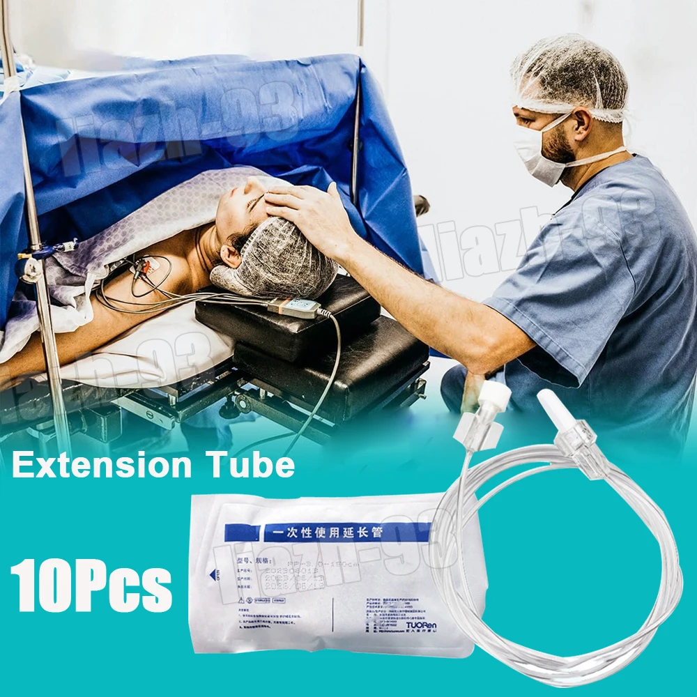 

10 шт. стерильная IV инфузионная удлинительная линия 30/50/100/150 см инфузионная удлинительная трубка одноразовый удлинительный шланг для инфузионного шприца
