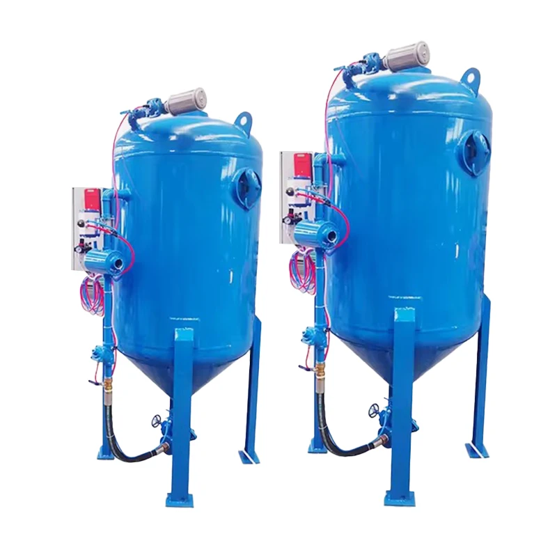 Easy Operated Dry Wet Shot Peening Equipment Dustless Sandblaster Sandblasting Machine