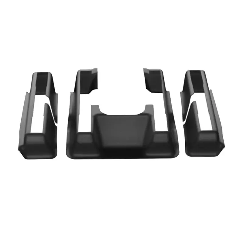 A30F-Car Front Seat Rear Slide Rail Cover Under Seat Corner Guard Anti-Kick Shell For Tesla Model Y 2021-2024