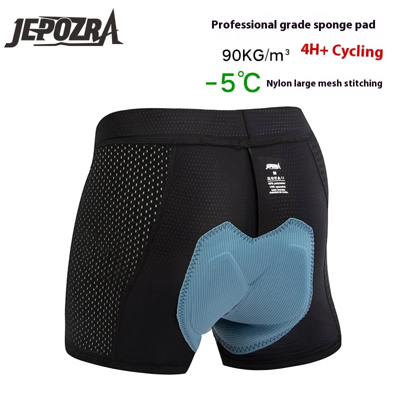 Cycling Underwear Shorts Men's Breathable Quick-Dry Mountain Road Bicycle Riding Innerwear Briefs High density sponge pad