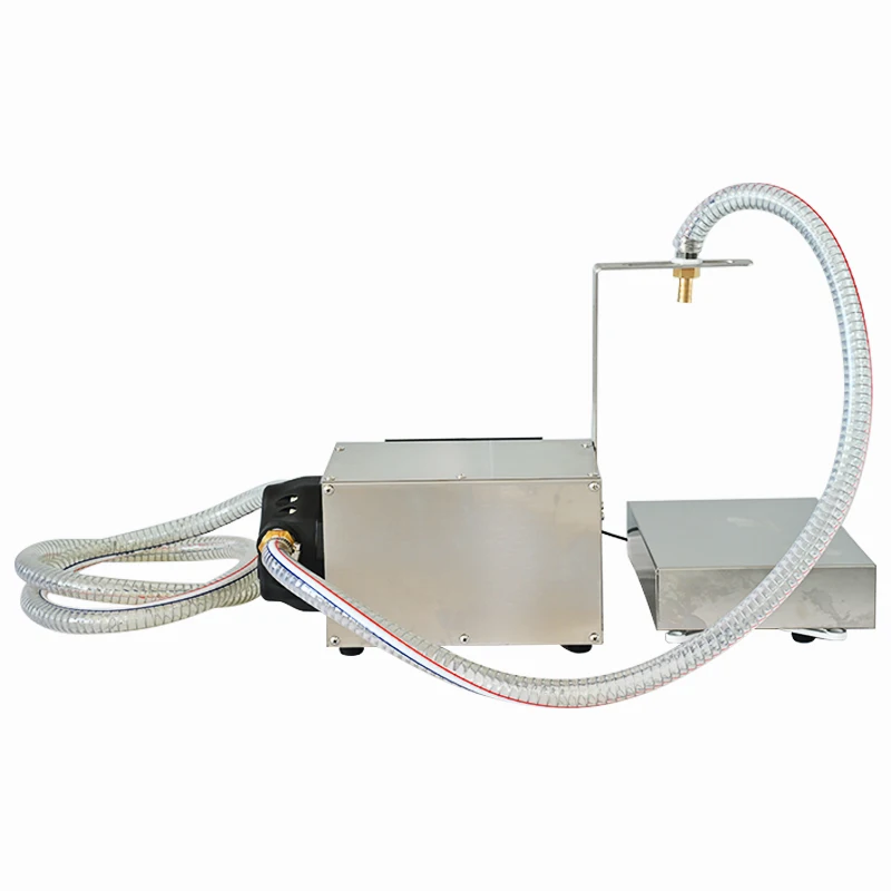 Manual semi-automatic small desktop weighing, cosmetic essential oil and liquid high-speed filling machine