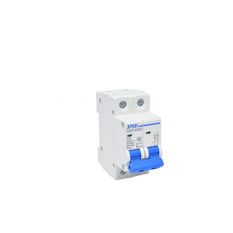 Solar PV DC Miniature Breaker 2-63A, Air Switch for DC Combiner & Distribution Box, DIN Rail Mount