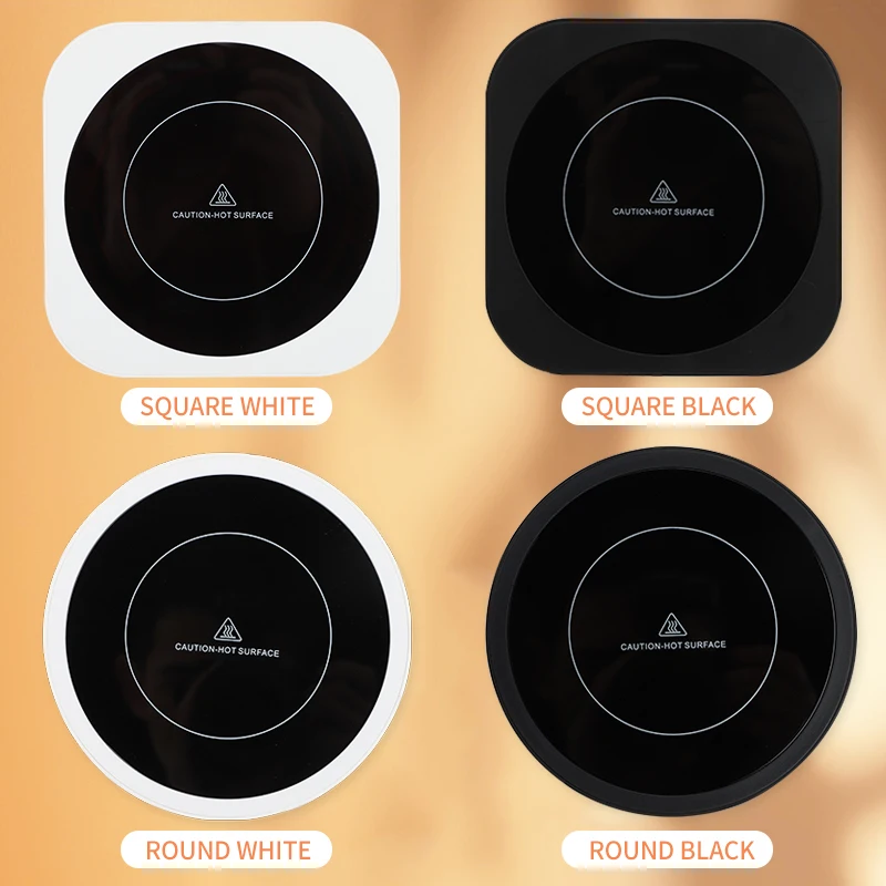 Calentador de taza de café inteligente, tetera eléctrica Con 3 modos de temperatura, Panel grande, calentador rápido de 80 ℃ para el hogar y la Oficina