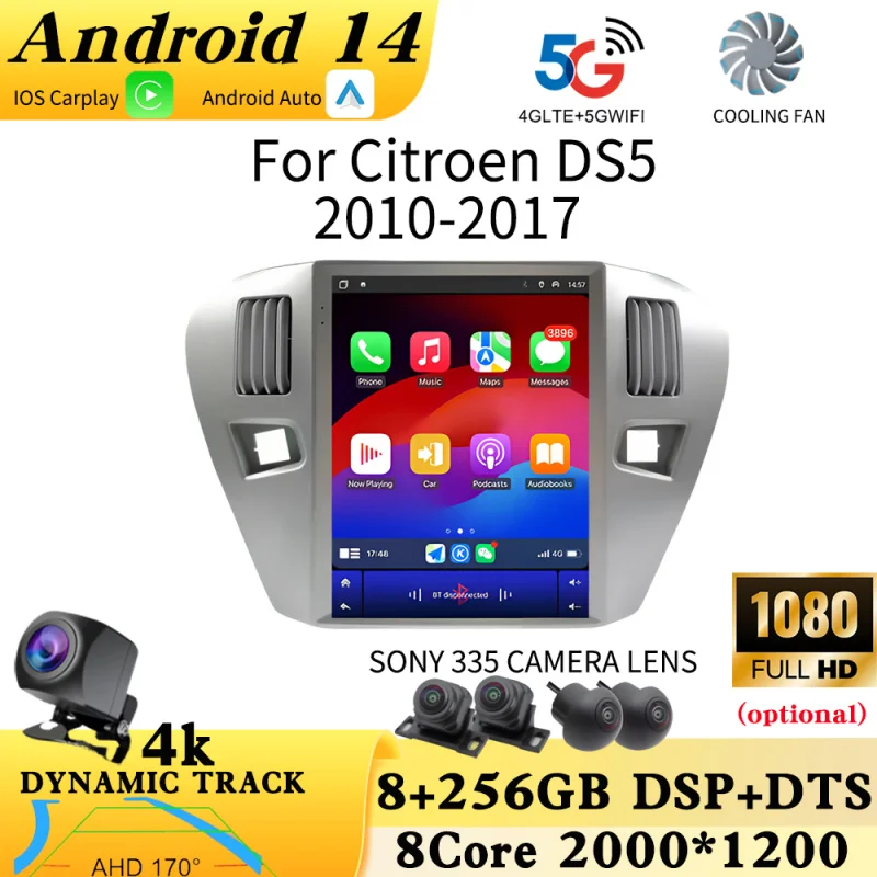 

Android 14 Car Radio For Peugeot 301 2014-2019 Multimedia Video Player Navigaion Head Unit Stereo NO 2Din Audio