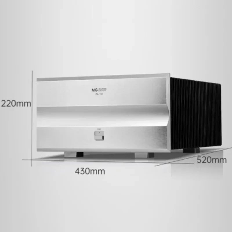 MUSMYS-PA-101 Field Effect Tube Class A High-power Single and Dual-channel HiFi Fever Power Amplifier Speaker Protection