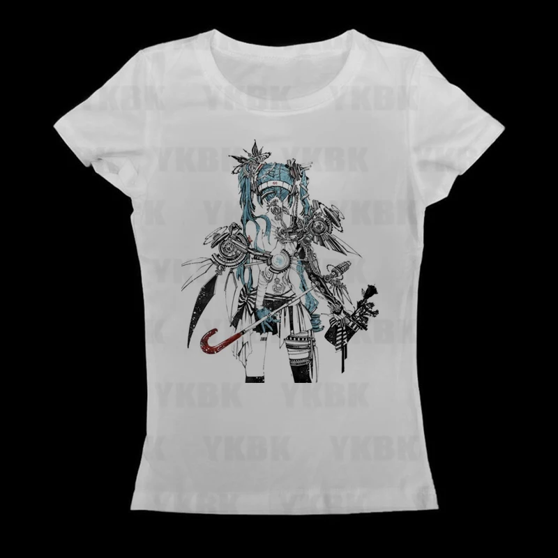 

Kawaii Girls Short-sleeve Print Anime Tees Y2k Style Fashion Tops Streetwear Women Harajuku Retro 90s Emo Casual Punk Baby