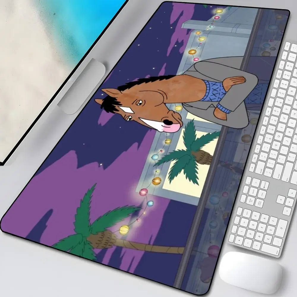 Cartoon B-boJack Horsemans Mouse Pad Cartoon Lockedge Large Gaming Pad Computer Gamer Keyboard Mouse Mat Desk Mousepad for PC De