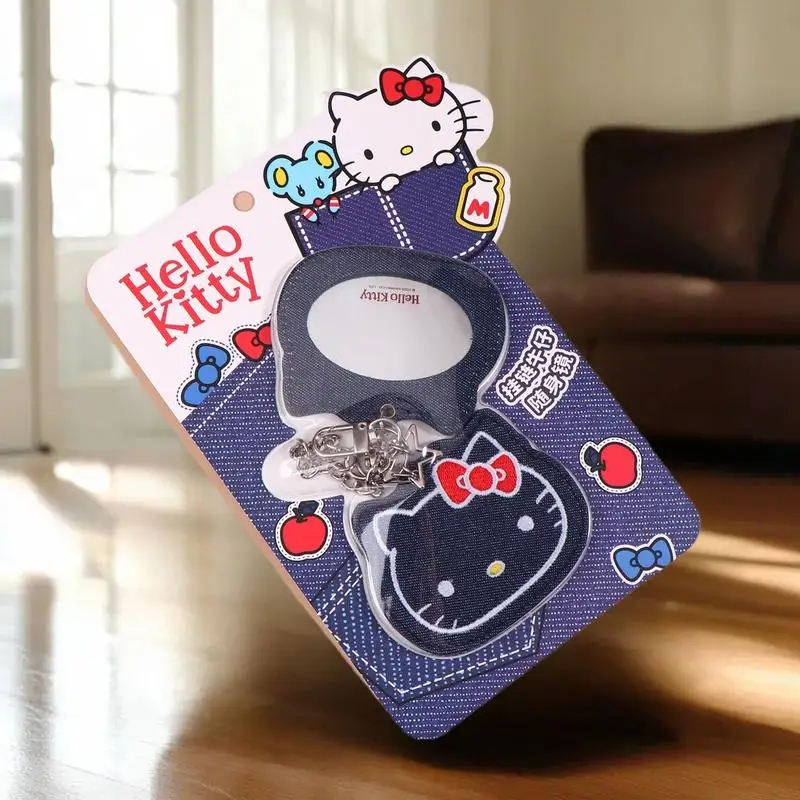 سلسلة مفاتيح مرآة هيلوكيتي الساحرة؛ ملحق حقيبة الرسوم المتحركة الرائعة، مثالي للهدايا
