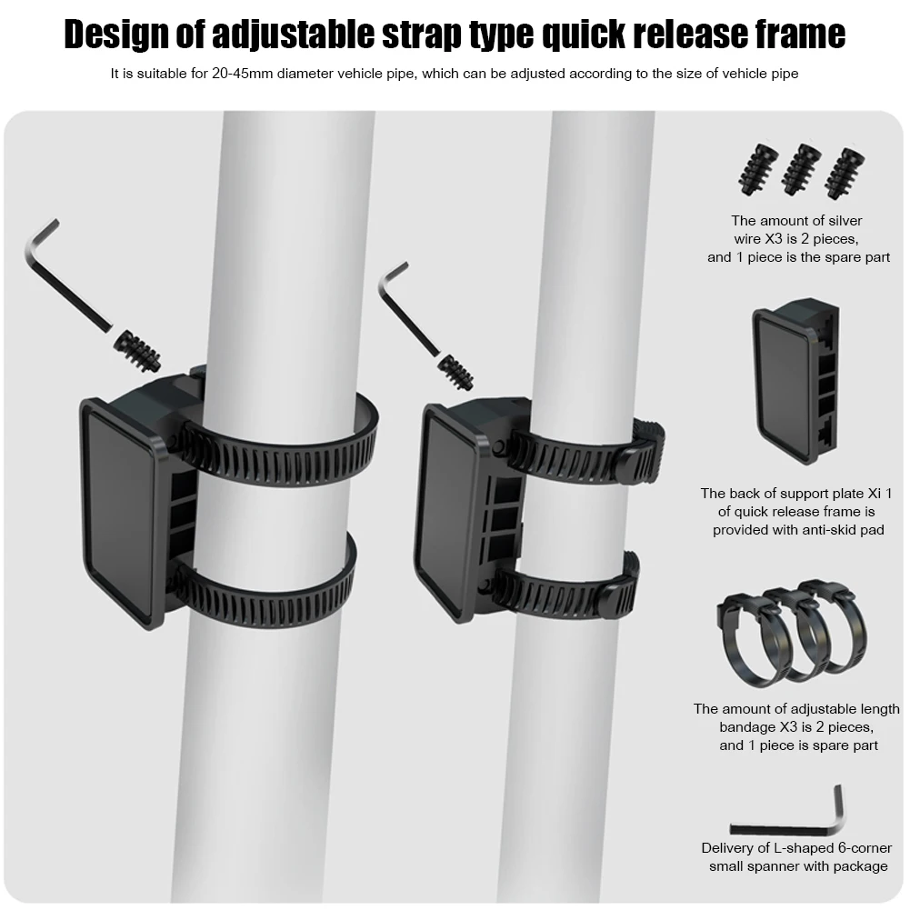 WILD MAN Bolsa rígida à prova de chuva para scooter elétrica, bolsa suspensa para M365 Pro