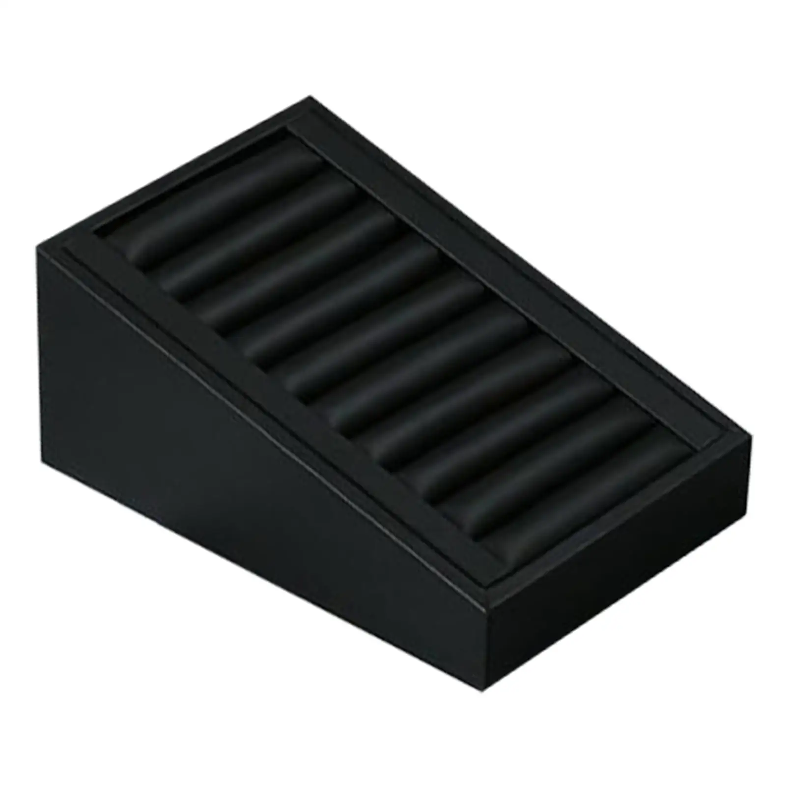 Rings Display Tray Stand Showcase Jewelry Storage Tray for Exhibitions Home