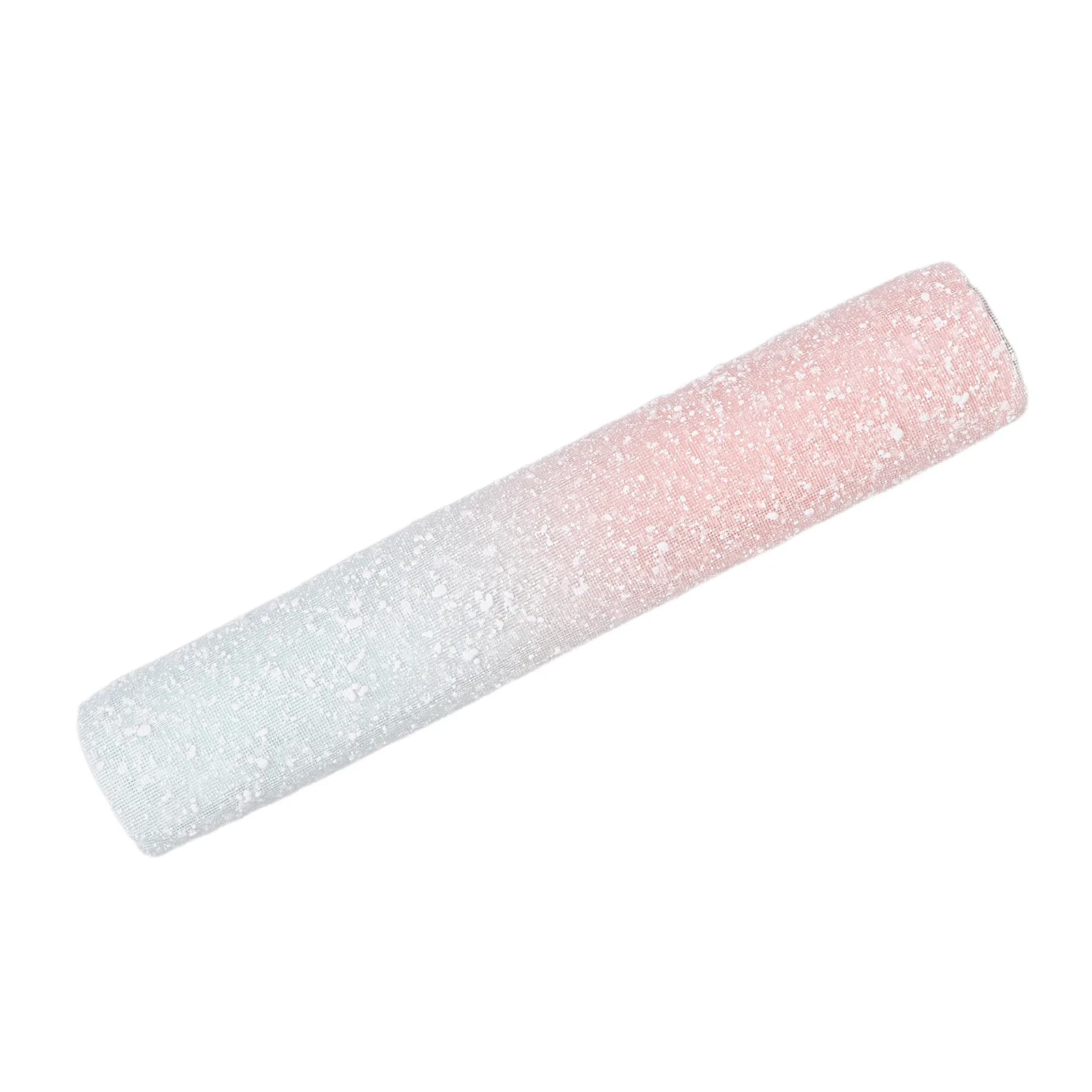 Floral Bouquet Wrap Mesh Roll Gradient Snow Dot Tulle 50Cm Lightweight Decorative Wrapping Paper for Wedding Valentine Birthday