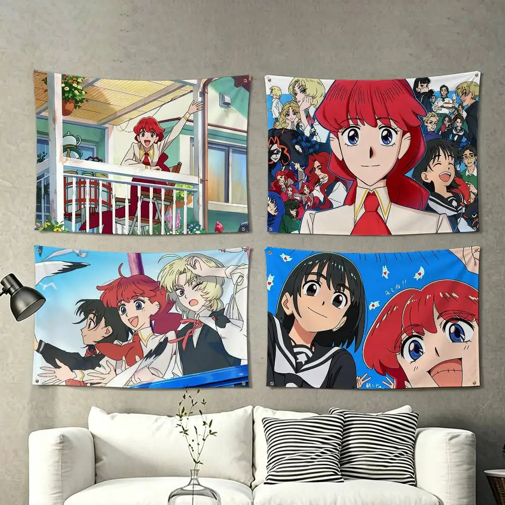 Goodbye L-Lara Anime Flags Wall Hanging Tapestry Outdoor Garage Room Decorative flag Background Blanket