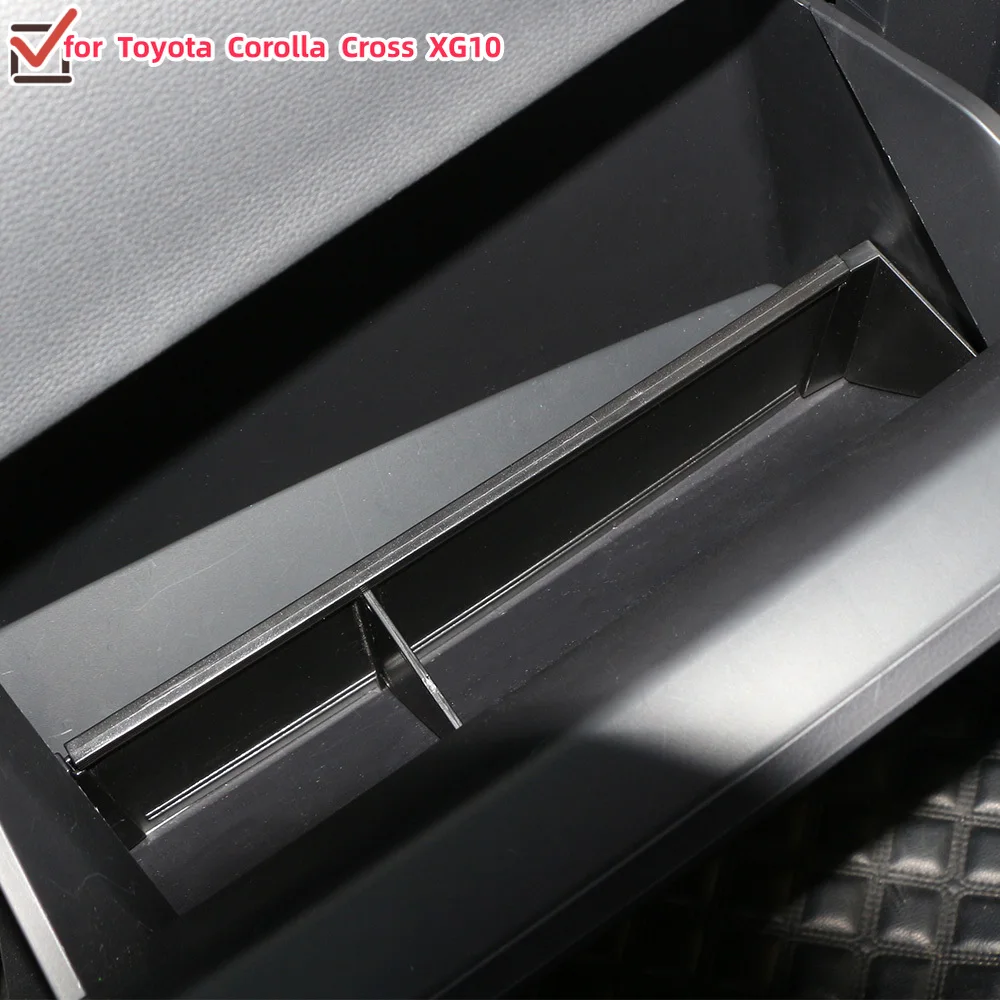 For Toyota Corolla XG10 2019+ Car Glove Box Interval Storage Console Tidying Box Interior Accessories Central Storage Box