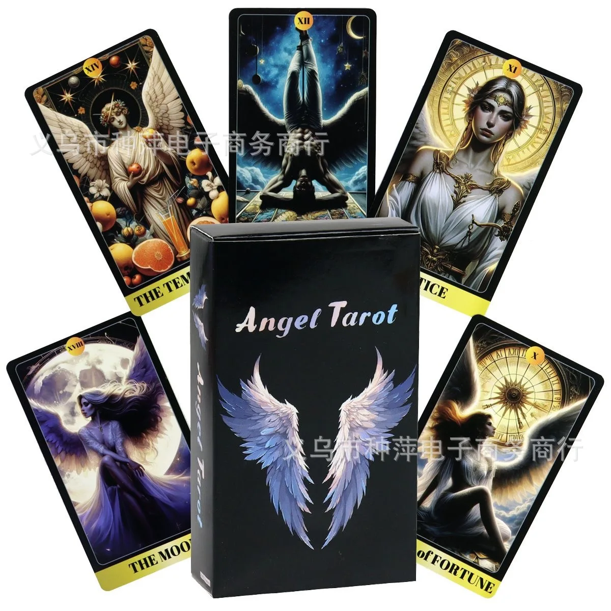 700styles angel Tarot Cards moonology love wisdom daily recommendation Cosmic Connections Insights Oracle Deck