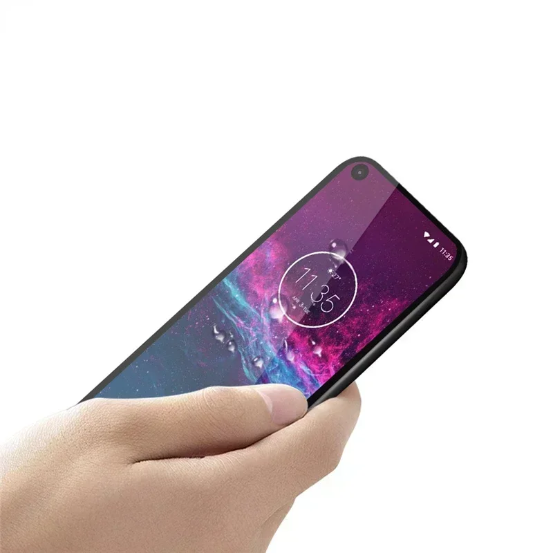 2Pcs For Motorola One Action Glass Tempered Glass for Motorola One Action Screen Protector Protective Glass for Moto One Action