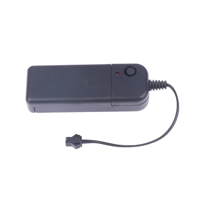 DC 3V AA Battery Holder Box For 1-10m Neon El Wire Electroluminescent String Light Battery Box Controller Driver