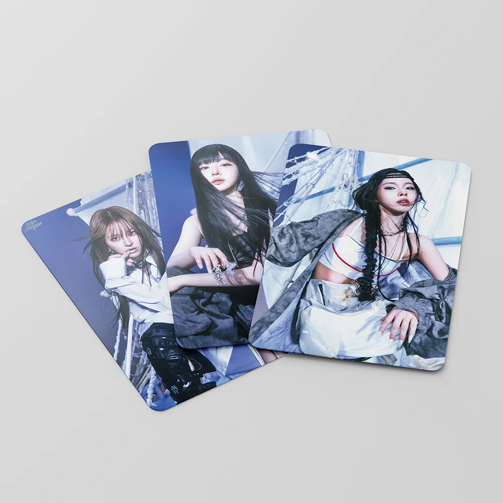 55pcs/set Kpop NMIXX MIXXPEDIA:PICK LA AD MARE Photocards Album Lomo Cards NMIXX Photo Cards LILY HAEWON Kpop Girls Fans Gift