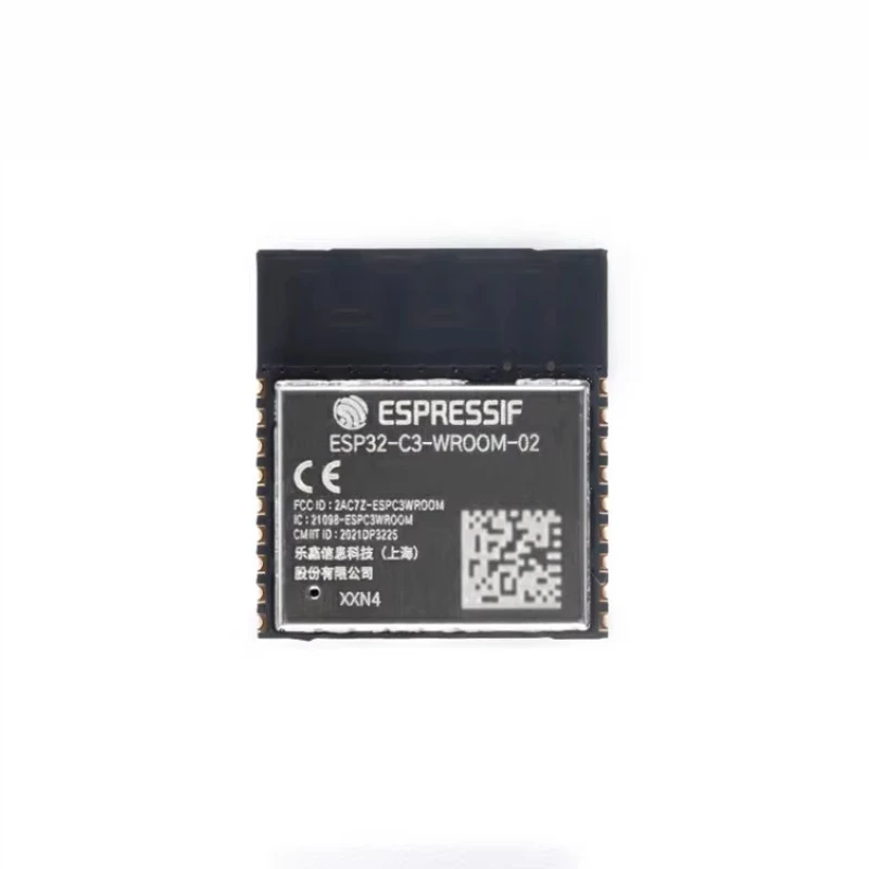 ESP32-C3-WROOM-02-N4 Wireless Module - 2.4GHz WiFi & Bluetooth BLE5.0, VFQFN32 Package for IoT Embedded Projects