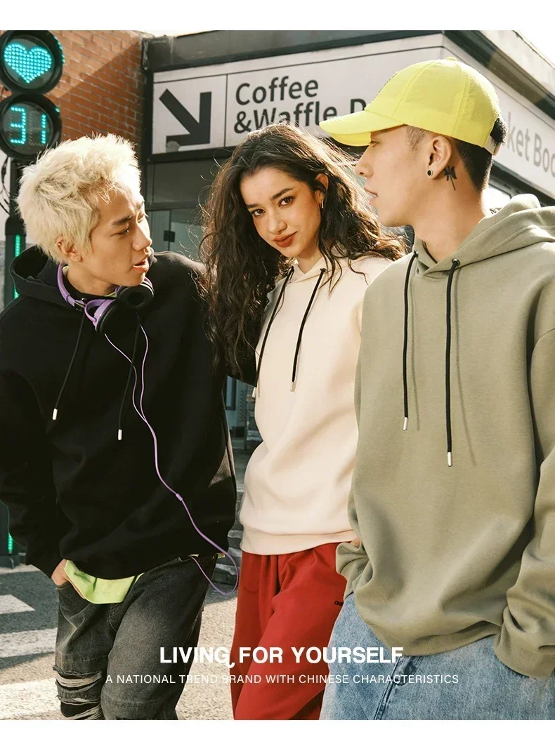 Men's Hoodie Neon Green TRUST NO ONE Graphic with Eye Motif Fit Casual Pullover for Autumn/Winter Streetwear Sweatshirt Clothing