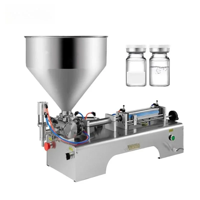

High-speed pneumatic liquid fillers for fast and accurate filling in cosmetic production