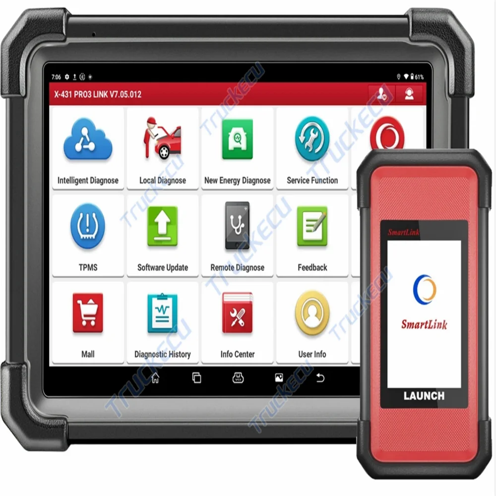 New Arrival-LAUNCH X431 PRO3S+ SmartLink HD 12V Car 24V Truck Full System Diagnostic Tools 10.1' INCH Auto OBD OBD2 Scanner