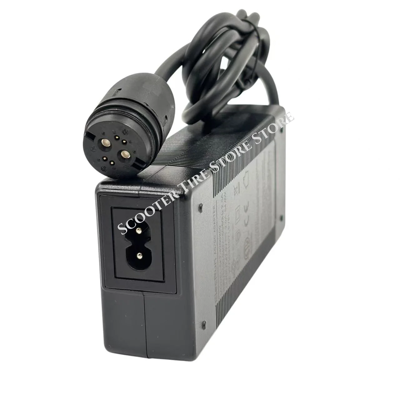 Carregador Elecrun 42V 2A Li-Ion para Bicicletas Elétricas com Plugue Rosenberger - Carregador de Bateria Li-Ion para E-Bike